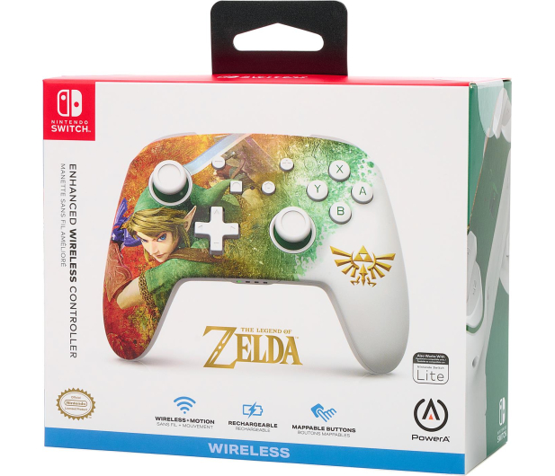PowerA SWITCH Pad Enhanced Zelda Link Watercolor - 1138315 - zdjęcie 10